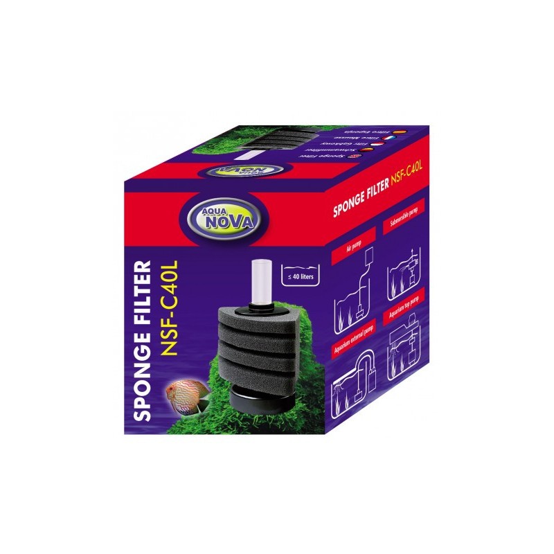 AQUA NOVA Spong Filter NSF-C40L - Filtry gąbkowe