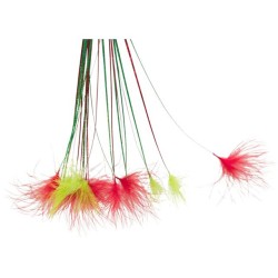 TRIXIE Wędka świąteczna dla kota z dzwonkiem 31 cm