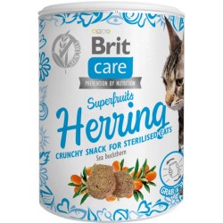 BRIT CARE Cat Snack Superfruits Herring 100g