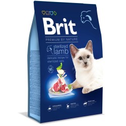 BRIT Premium by Nature Cat Sterilized Lamb 800g