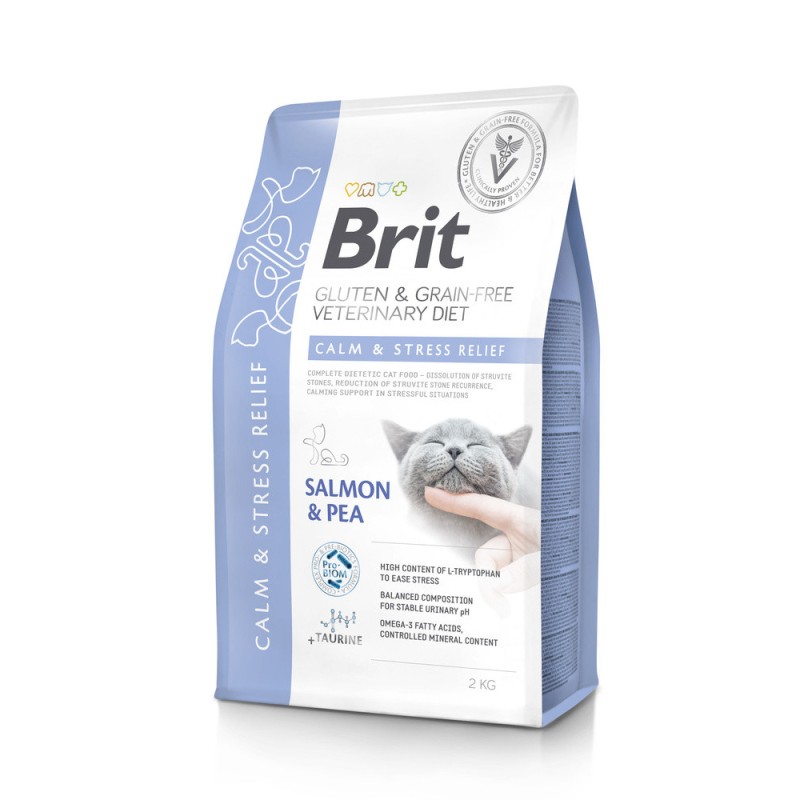 BRIT Grain Free Veterinary Diets Cat Calm and Stress Relief 400g