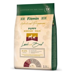 FITMIN Medium Maxi Puppy Lamb and Beef 12kg