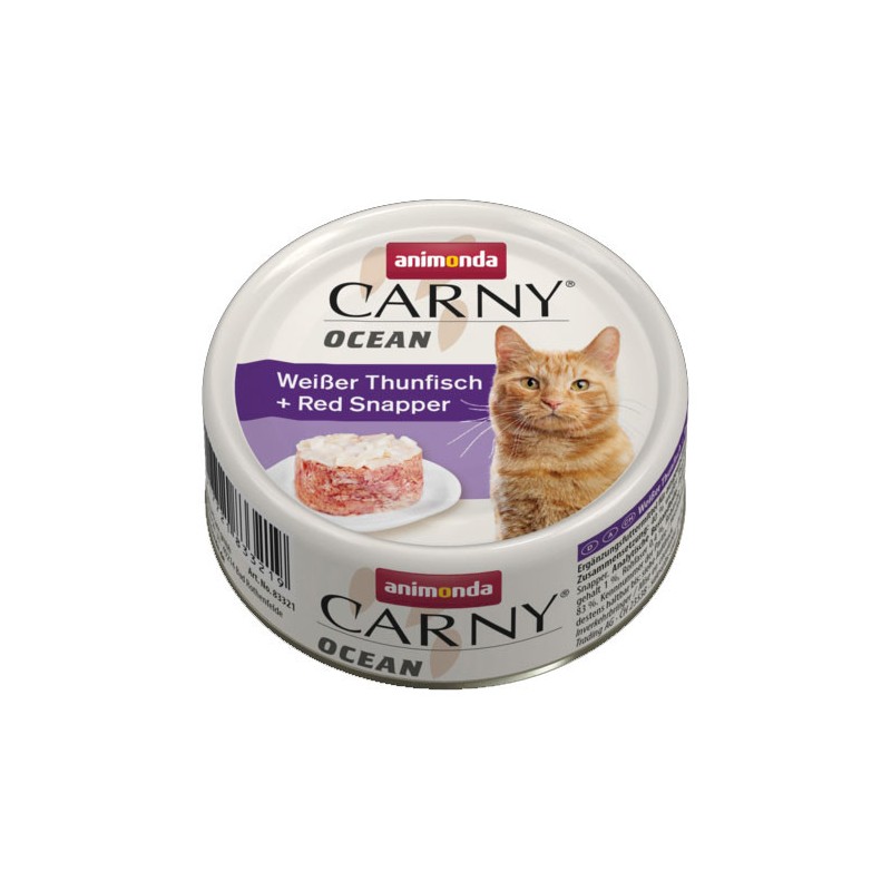 ANIMONDA Carny Ocean Biały tuńczyk lucjan 12x 80g