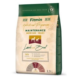 FITMIN Medium Maxi Maintenance Lamb and Beef 12kg