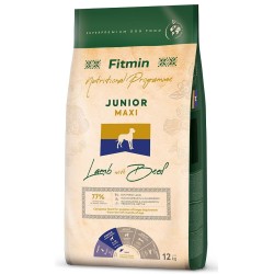 FITMIN Maxi Junior Lamb and Beef 12kg