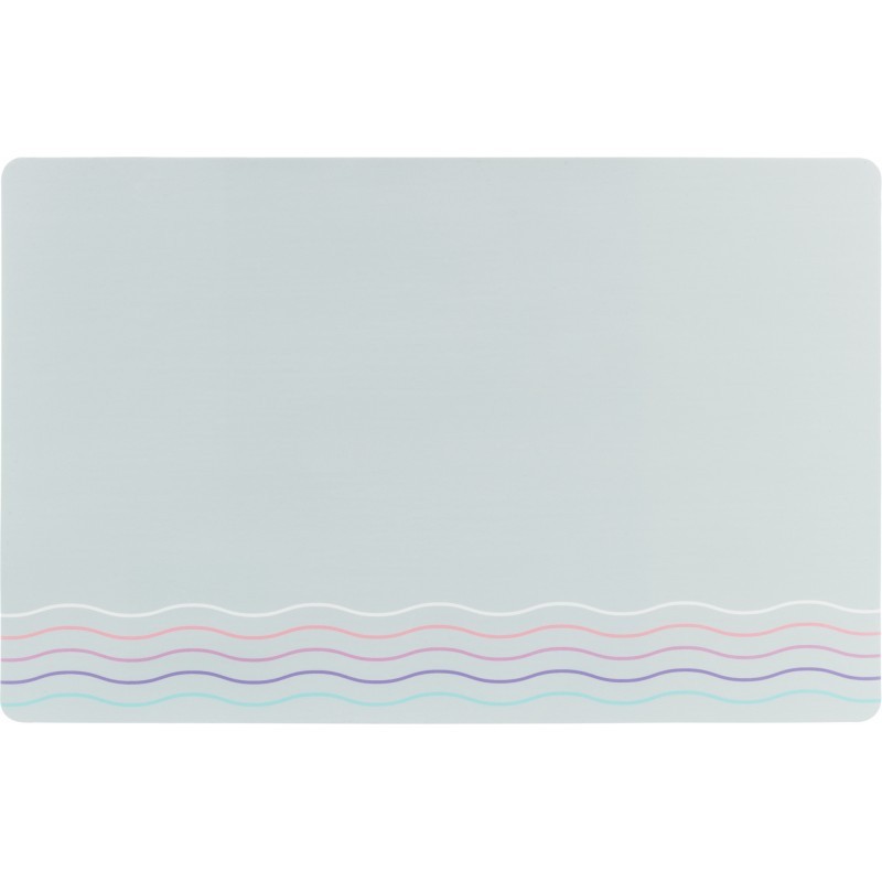 TRIXIE Podkładka pod miski  (44 x 28 cm) - szara z falowanym wzorem