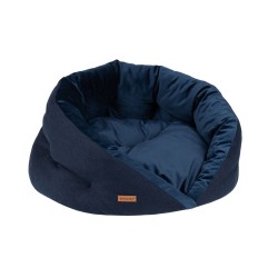 AMIPLAY Legowisko kokon Siena - Granatowy M