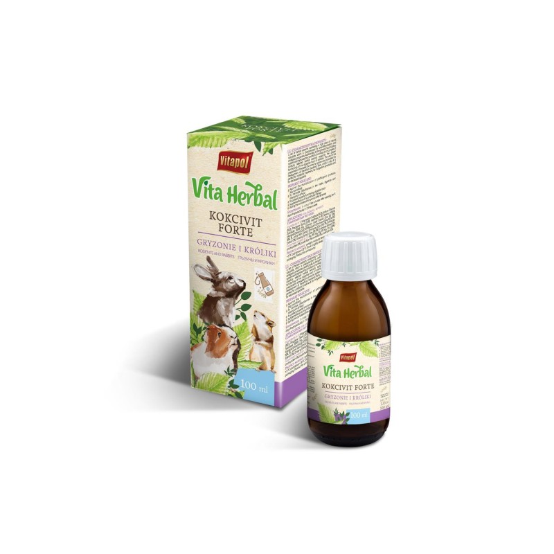 VITAPOL Vita Herbal Kokcivit forte dla gryzoni i królika 100 ml