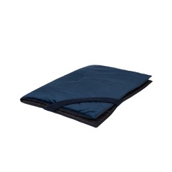 AMIPLAY Mata Velurowa Siena - Granatowy XL