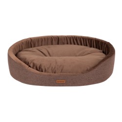 AMIPLAY Legowisko owalne Siena - Brązowy M