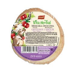 VITAPOL Vita Herbal Miseczka owocowa dla gryzoni i królika 1 szt.