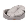 AMIPLAY Legowisko owalne Siena - Szary M