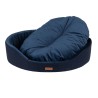 AMIPLAY Legowisko owalne Siena - Granatowy S