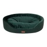 AMIPLAY Legowisko owalne Siena - Zielony L