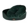 AMIPLAY Legowisko owalne Siena - Zielony M
