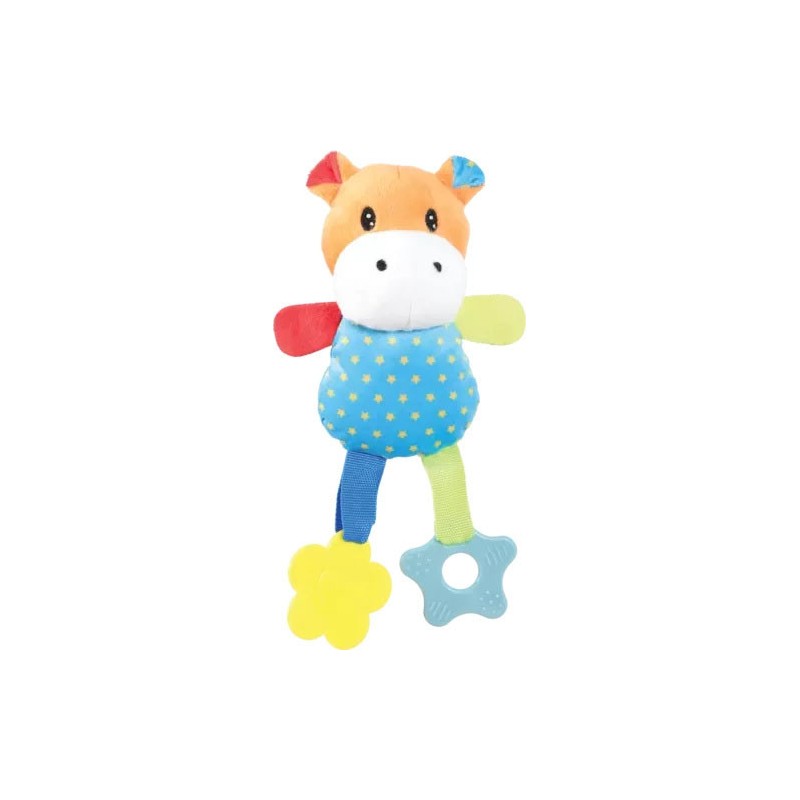 ZOLUX Zabawka pluszowa dla szczeniaka Rio hipopotam 24,5cm - niebieski