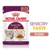 ROYAL CANIN Sensory Taste karma mokra - kawałki w sosie dla kotów dorosłych - pobudzająca wrażenia smakowe 85g