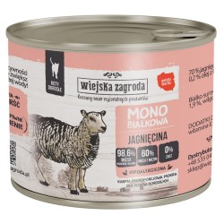 WIEJSKA ZAGRODA Monobiałkowa dla kota - Jagnięcina 400g