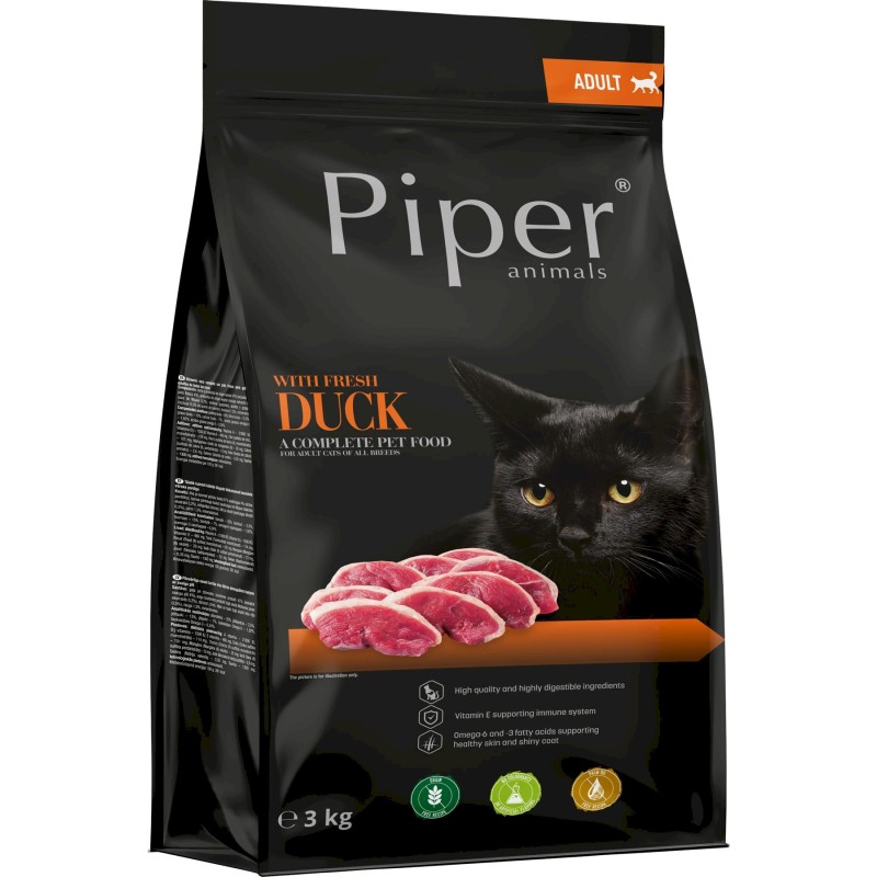 DOLINA NOTECI PIPER ze świeżą kaczką dla kota 3kg
