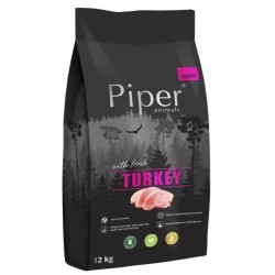 DOLINA NOTECI PIPER Junior z indykiem dla szczeniąt 12kg
