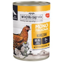 WIEJSKA ZAGRODA Monobiałkowa dla psa - Kurczak 800g