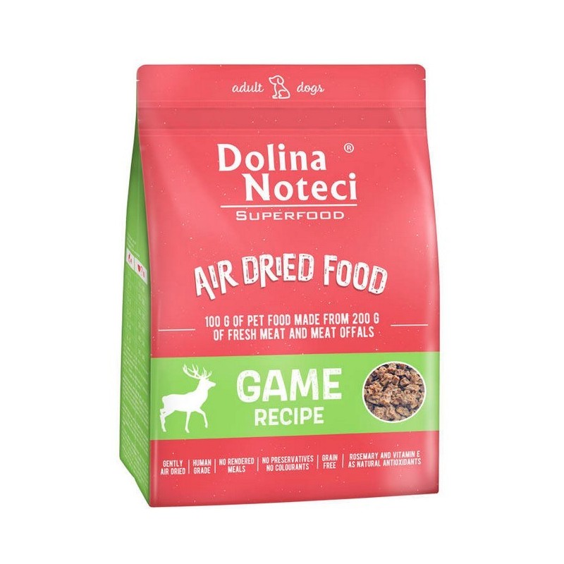 DOLINA NOTECI Superfood Danie z Dziczyzny - karma suszona dla psa 1kg