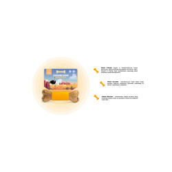 POKUSA Chewing bone Ostrich 17 cm