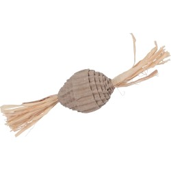 ZOLUX Zabawka dla kota ETHICAT piłka z tektury i liście kukurydzy