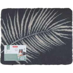 ZOLUX Posłanie izolujące Dry Bed z wzorem roślinnym - grafitowy 50 x 70 cm