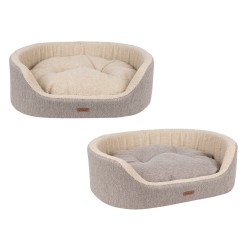 AMIPLAY Legowisko Elipsa 2 in 1 Malmo - Beżowy M