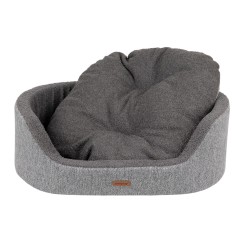 AMIPLAY Legowisko Elipsa 2 in 1 Malmo - Szary M