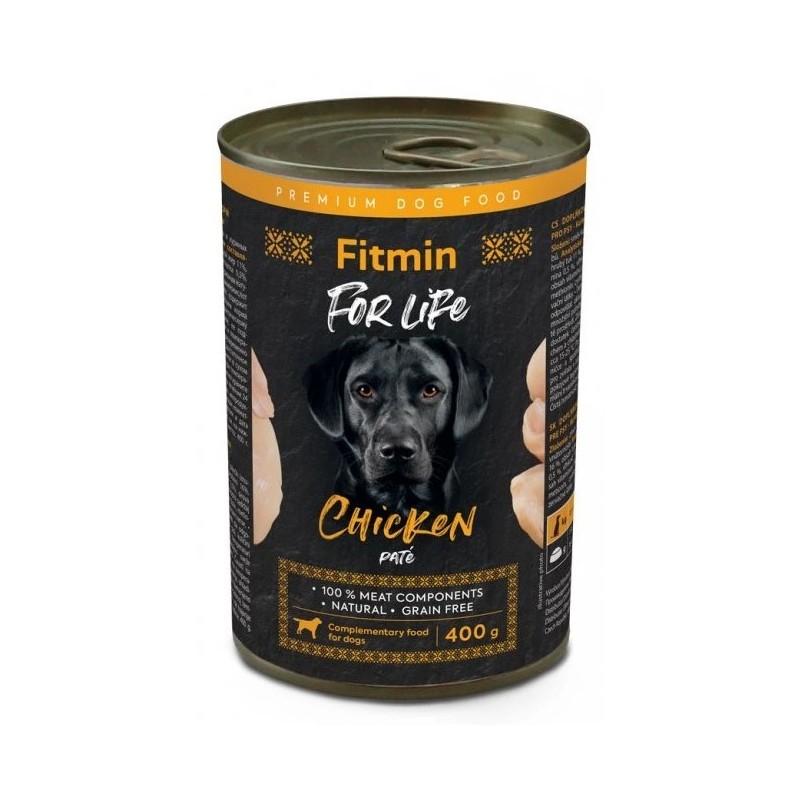 FITMIN For Life Adult Chicken - nowa receptura 800g