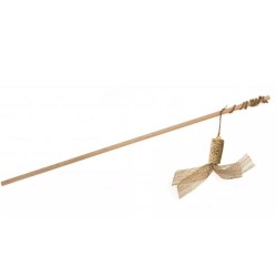 ECOMFY Zabawka Wędka Gaia z korkiem i wstążką 50 cm