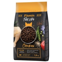 FITMIN Cat For Life Adult Chicken - nowa receptura 1,8 kg