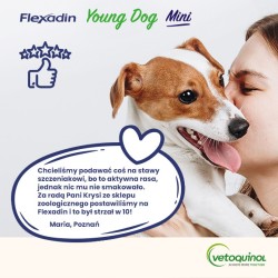 VETOQUINOL Flexadin Young Dog Mini 60 kąsków