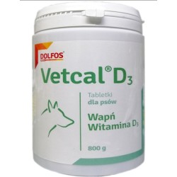 DOLFOS Vetcal D3 800g tabletek (wiaderko)