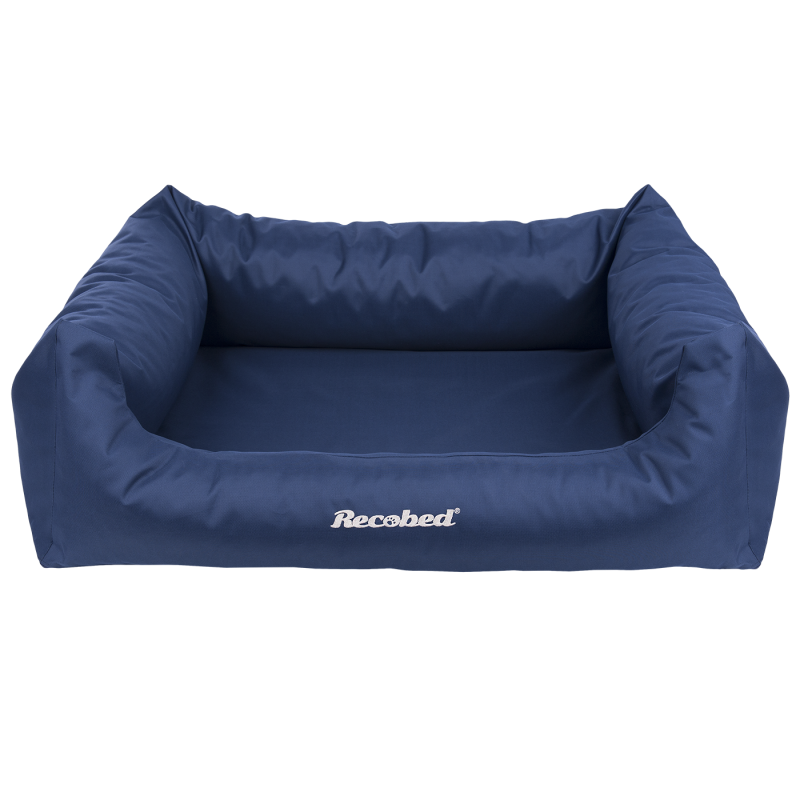 RECOBED Kanapa Baltic - granat rozmiar XL: 120 x 90 x 26 cm