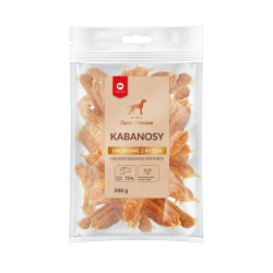 MACED Super Premium Kabanosy drobiowe z ryżem 500g