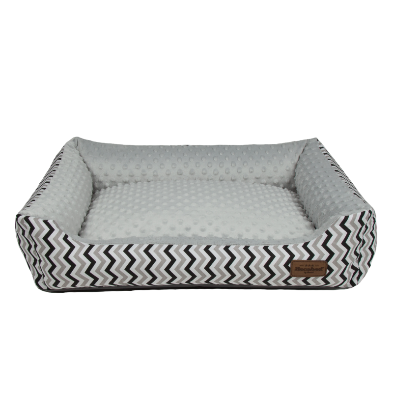 RECOBED Kanapa Crete black/grey