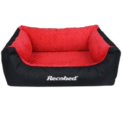 RECOBED Kanapa Sargasso Czarny & Czerwony