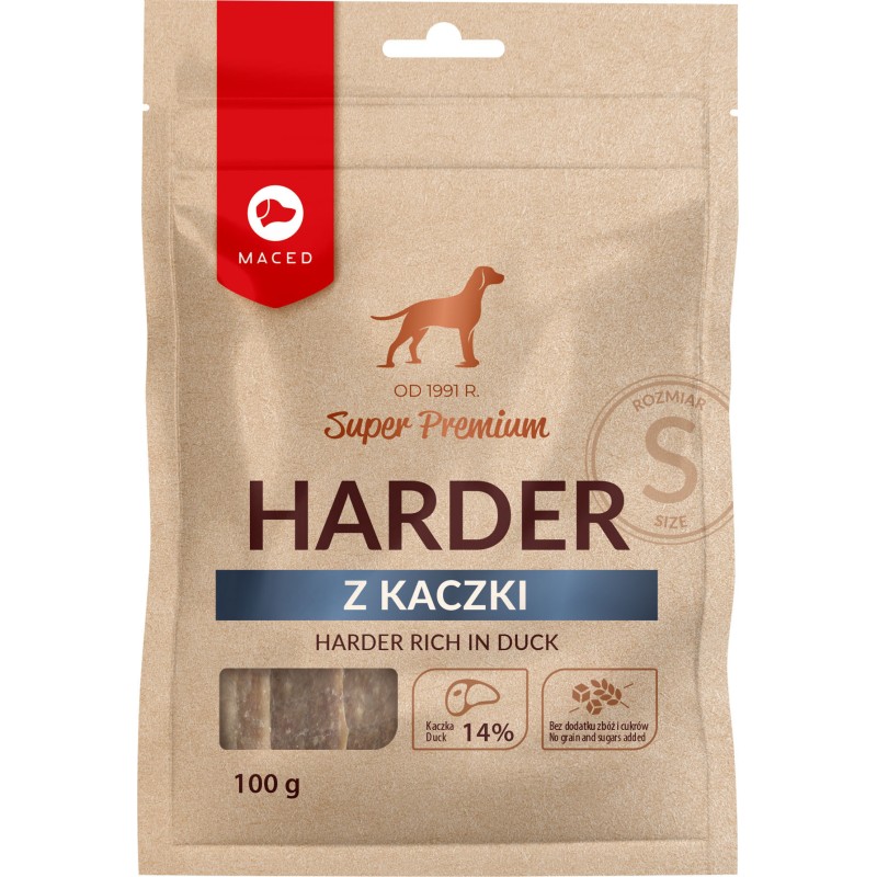 MACED Super Premium Harder z kaczki Rozm. S 100g