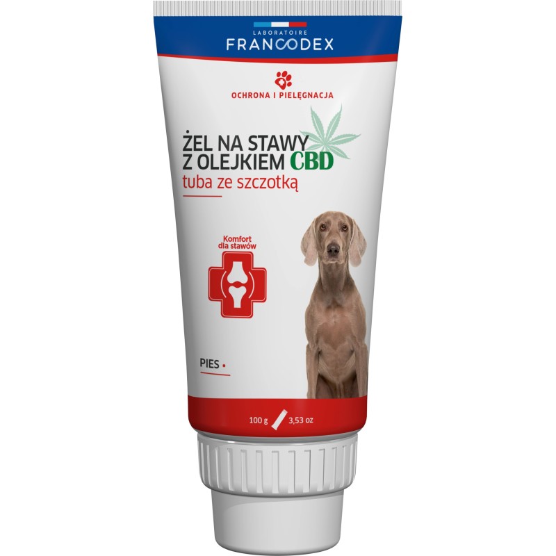 FRANCODEX Żel dla psów na stawy z olejkiem CBD 100g
