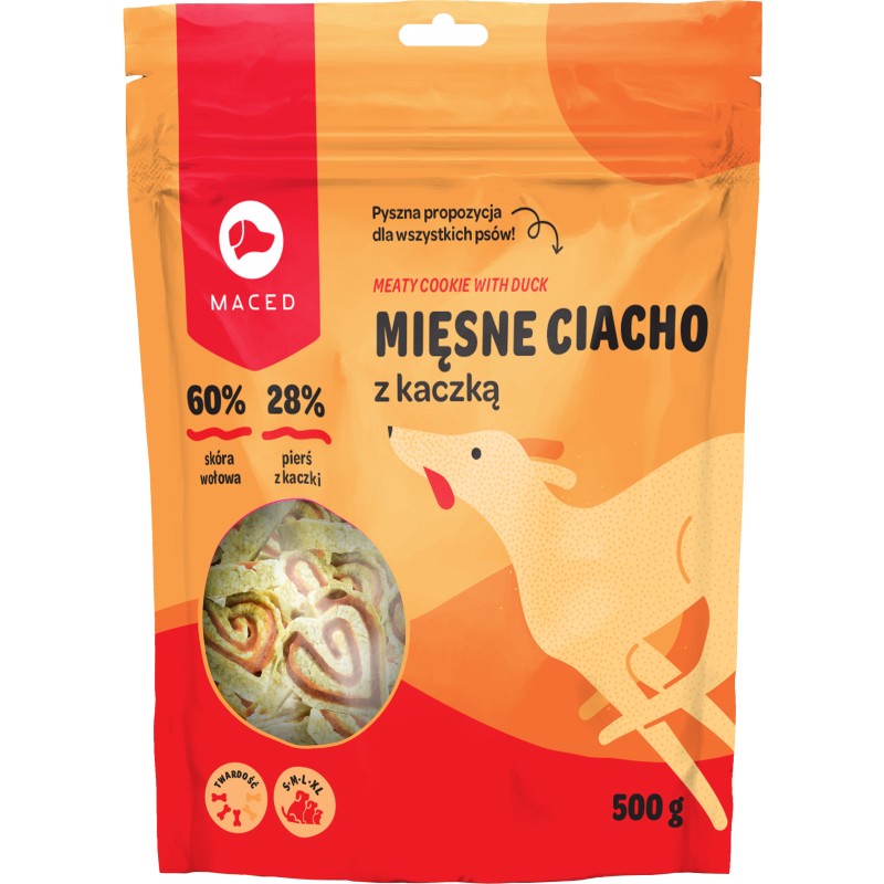 MACED Mięsne ciacho z kaczką 500g
