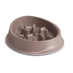 ZOLUX Miska Slow Food - jasnobrązowy 0,5 L