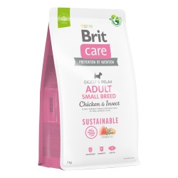 BRIT CARE Dog Sustainable Adult Small Chicken & Insect 3 kg