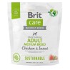 BRIT CARE Dog Sustainable Adult Medium Chicken & Insect 12kg