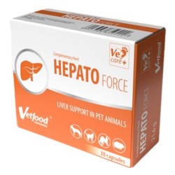 VETFOOD Hepatoforce (blister) 30 kapsułek