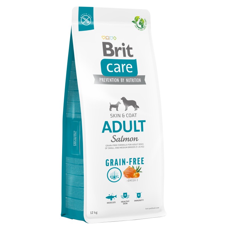 BRIT CARE Dog Grain-Free Adult Salmon 12 kg