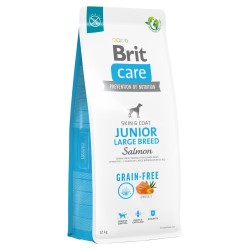 BRIT CARE Dog Grain-Free Junior Large Breed Salmon 3 kg