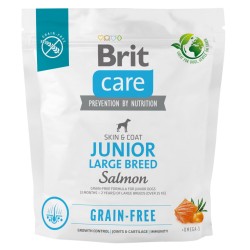 BRIT CARE Dog Grain-Free Junior Large Breed Salmon 12 kg